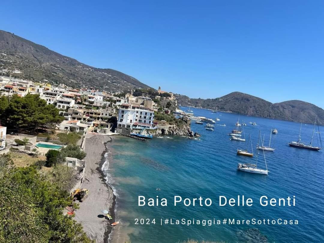 Da Federica Casa Vacanze Baia Porto Delle Genti Đảo Lipari Ngoại thất bức ảnh